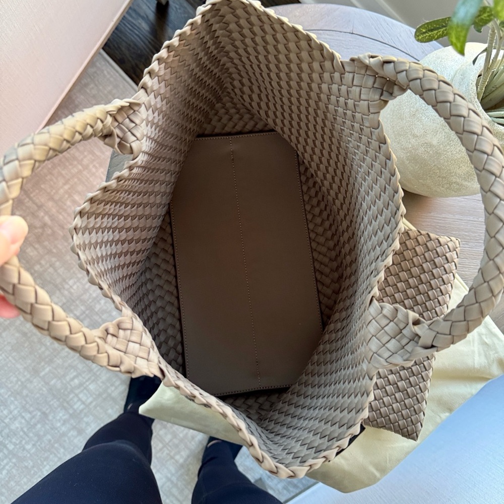 Naghedi St. Barths Medium Tote Bag in Cashmere Color - Picture 6 of 13